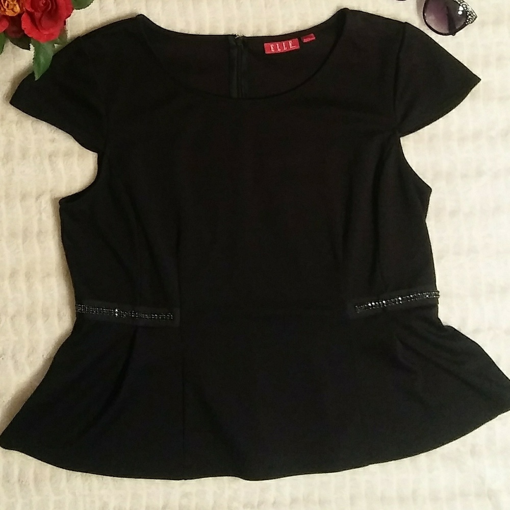 Elle Peplum Top